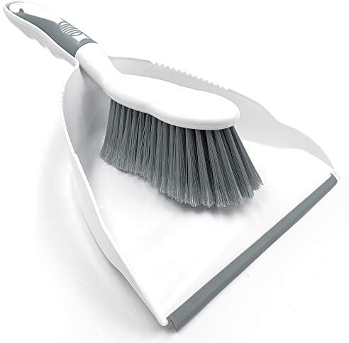 Dustpan and Brush Set , Choose Your Colour (Grey)