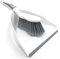 Dustpan and Brush Set , Choose Your Colour (Grey)