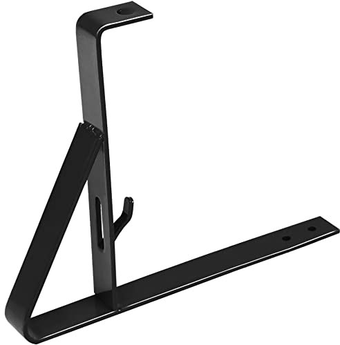 Parotec, Schneefangstütze, 150 mm, Graphit, für platte Abdeckung, Bitumenschindel, Pappe, Schneefanggitter, Dachziegel zum Einschrauben an der Latte, Schneefang, Gitter, Werkzeug, Einzelelement