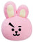 Aurora: Plüsch BT21 Cooky - Puluchenkissen BT21 Original - 37 cm - BT21 Offizielles Merchandising