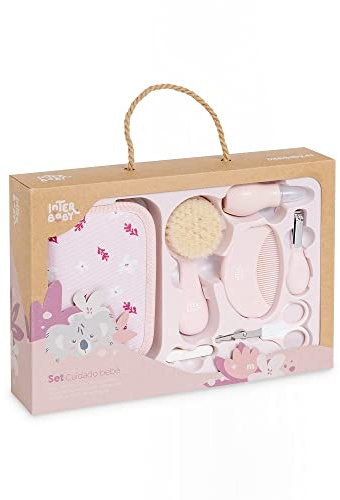 Trousse de toilette Koala rose clair, pour bébé