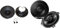 sound-way Haut-parleurs Enceintes bicone 16,5 cm - 120 Watts pour Peugeot & Pioneer TS-G1320F Haut-Parleur de Voiture 2 Voies Noir