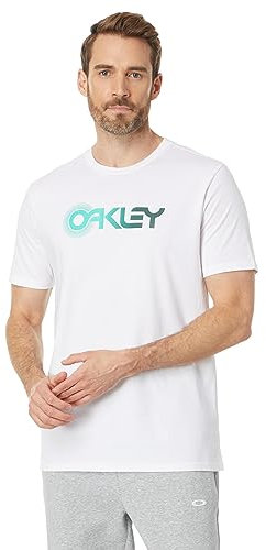 Oakley Herren Ringe Tee, Weiss/opulenter Garten, Mittel