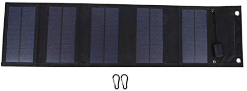 Chargeur Solaire Pliable, Chargeur Portable à Panneau Solaire, Voyage de Camping Pliable pour tablettes, téléphones, iPad et Autres appareils 5 V (20 W) Small Gift