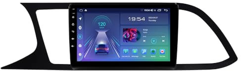 ACAVICA 2+32GB 9 Zoll Android 12 Radio für Seat Leon MK3 2013-2019 GPS Navigator Sat NAV mit Wireless Carplay Bluetooth WiFi DSP USB FM Lenkradsteuerung (Radio für Seat Leon MK3)