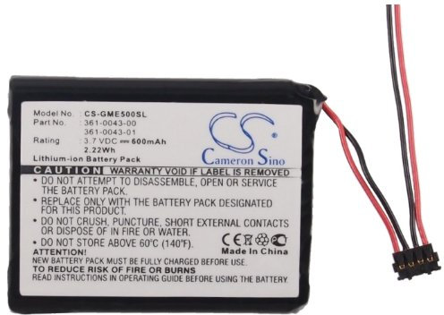 Gato Rechargeable Battery compatible with Garmin Edge 200, 205, 500, Explore 820, 520, 820