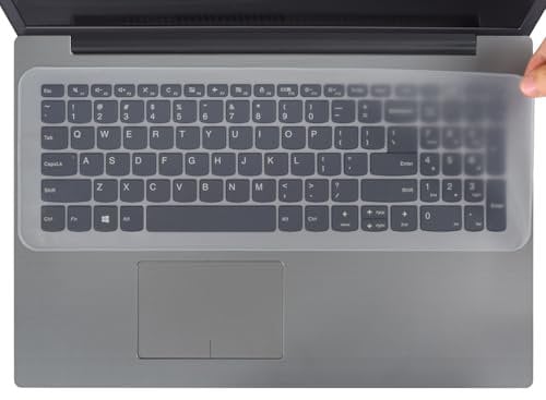 17.3 Zoll Laptop Tastatur Cover Protector Universal für 17 17.3 Laptop Notebook, Ultra dünne wasserdichte staubdichte Silikon schützende Haut -Clear