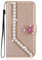 S10 Plus Glitter Case, S10 Plus Wallet Case Glänzende Bling 3D Schnalle Gold Glitter Flip Folio Case mit Shiny Crystal Rhinestone Mädchen Pouch FlipCover Kickstand Case für Samsung Galaxy S10 Plus