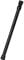 Ausziehbare Gardinenstangen, Duschvorhangschiene, Spannstangen für Vorhänge, Gardinenstange, Gardinenstangen, ohne Bohren, Duschstange, Schwarz, 1 (40–70 dünner Stab mit 1,3 cm