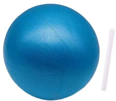 rockible Kleiner Pilatesball, Gymnastikball, PVC, strapazierfähig, 15 cm Kern, Yoga-Ball für Wettkampfübungen, Heim-Fitnessstudio, Balance, Blau