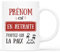 CADEAU PLUS Mug Personnalisé Prénom - En Retraite - Cadeau Départ Humoristique, Tasse pour Femme et Homme