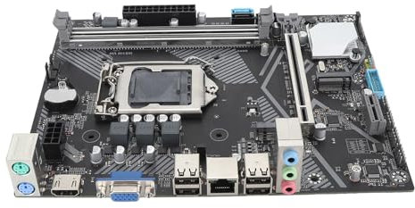 Carte Mère d'Ordinateur, Carte Mère DDR3 H81M VH Stable pour Ordinateur de Bureau