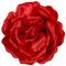 Mecool Taglio di capelli grande rosa spilla fiore fiore testa fermaglio capelli ragazza accessori festa di nozze rosso