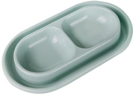 Cat Bowls For Food And Water,Small Dog Food & Water Bowl Set - Cat Food & Water Bowl Set, Small Dog Bowl Set, Dishes For Food & Water, Puppy Food Bowl, Pet Water & Food Bowl Set