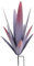Rustikale Tequila Metallskulptur, rustikale Agavenpflanze Skulptur Pflanze Gartendekorationen Stäbe, Agave handbemalte Metall Gartenstatue
