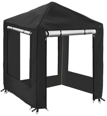 Cover for Children's Playhouse, Cover for Outdoor Children's Playhouse, Sun Protection Cover for Playhouse, Outdoor Children's Playhouse Cover, Waterproof and Dustproof Playhouse Cover with Zip