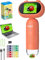 eSynic Microscopio Digital para Niños con Pantalla HD 2.0-Microscopio Portátil con Aumento 500-1000X Mini Microscopio con 8 Luces LED Cámara 2MP Incluye 32GB y 12 Portaobjetos para Aprender y Ciencia