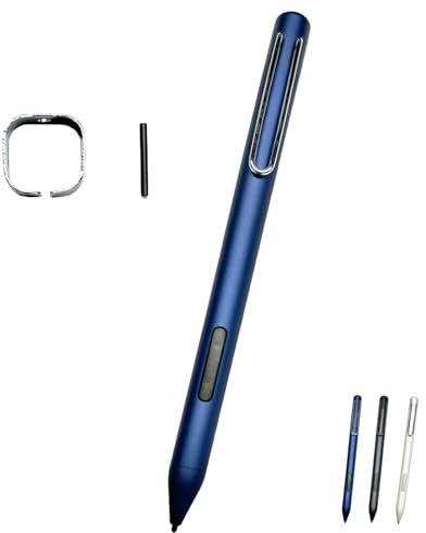Stylus Pen Replacement for HP Envy x360, Envy X360 Digita Pencil Compatible with HP Spectre x360 Pavilion x360 2-in-1 Laptops,Surport MPP 1.51 with Palm Rejection(Blue/Black/Silver)