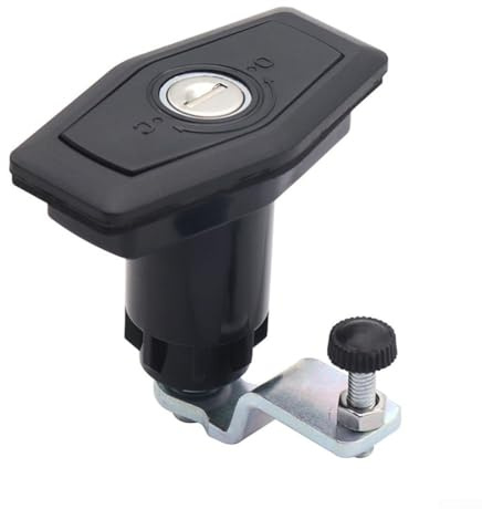Cerradura de puerta de compartimento resistente con llaves dobles diseñada para uso en caravanas y caravanas