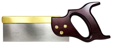Lynx Thomas Flinn Taytools British 8 Inch Dovetail Saw with Stained Beech Handle 20 TPI and Filed for Rip Cutting