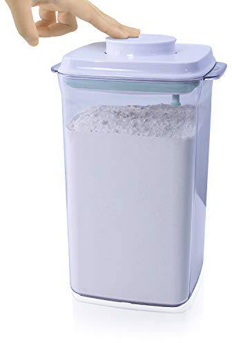 iChewie - BopTop (1 Stück - 2.5kg Mehl) Luftdichter Lebensmittel-Lagerbehälter - Mechanischer Silikondichtungskanister - BPA-frei stapelbar - 4000ml