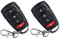 2 telecomandi universali per porta del garage, porta del garage elettrico telecomando clonazione cancello elettrico apprendimento programmabile 433 MHZ
