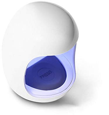 White Egg Shape UV LED Nail Lamp 6W One Finger Nail Gel Polish Drying Machine Smart Curing Electric Nail Dryer Manicure Part