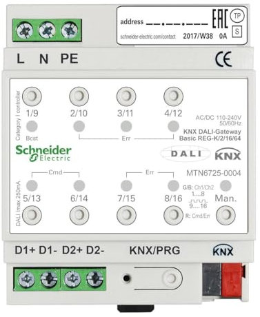 KNX DALI-Gateway Basic REG-K/2/16/64