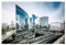 artboxONE Poster 45x30 cm Frankfurt Städte/Frankfurt Mirror House - Bild Frankfurt Haus Stadt