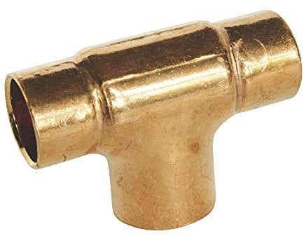 SOMATHERM FOR YOU, Té réduit cuivre à souder triple femelle pour tubes Ø16-14-16 - Sachet de 2 pièces - Idéal pour raccordements plomberie eau chaude/froide