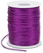 LEREATI Fil Nylon pour Bracelet 1.5mm x 100m Cordon Satin de Soie Cordon Bracelet Coulissant, Fil pour Tisser des Colliers, Bracelet, Perle, Bijoux, Macramé, Artisanat DIY (Rose Rouge)