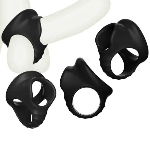Silikon Penisring Sexspielzeug Männer Extrem Cockring Penis Bondage Verbesserung Erektion und Verlängerung zeit Sexspielzeug für Paare Langwährende Erektion