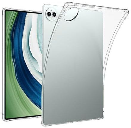 QINOUK Funda para Huawei MatePad Pro 13.2, [Protección Airbag] Funda Protectora Ultrafina, Funda TPU Blanda Transparente, para Huawei MatePad Pro 13.2-Transparente