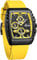 NAVIFORCE Orologio sportivo impermeabile da uomo, cinturino in silicone colorato, orologio da polso al quarzo con data automatica (giallo), Giallo, moderno