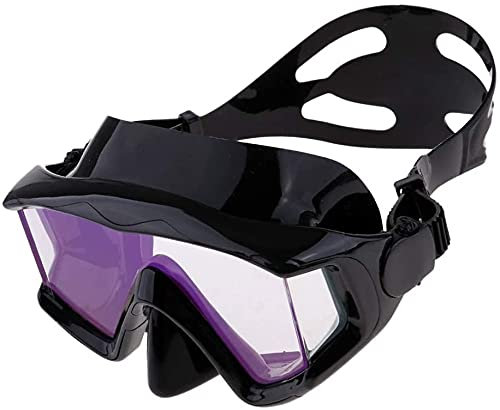 XANAYXWJ Vollgesichts-Schnorchelmaske, Tauchmasken, Anti-Beschlag-gehärtete Brille, Schwimm-Schnorchelbrille zum Tauchen, Schwimmen, Schnorcheln und andere Unterwassersportarten