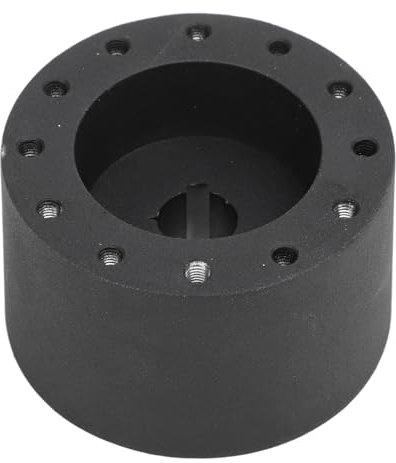 Steering Wheel Hub Adapter, 6 Holes 5mm Car Quick Release Steering Wheel Boss Kit, Short Hub Adapter for Grant, NRG, Lecarra, GT Performance, Fit for 3/4 Inch Keyway Boats