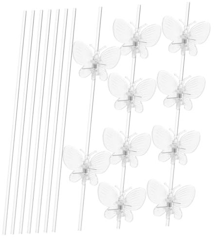 OFFSCH 1 Satz Pflanzenstützpfähle Klettergerüst Für Pflanzen Käfig Unterstützung Pflanzenstützpfahl Pflanzenhalterung Blumenstützrahmen Einsatz Stützpfahl Mit Einzelnem Stiel Acryl