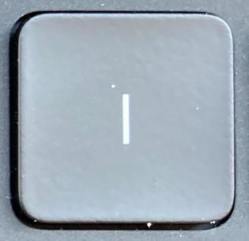 Generisch einzelne Ersatztaste/Tastenkappe passend für Apple Magic Keyboard Tastatur für iPad Pro & Air 11 - Taste auswählen (Buchstabe I)