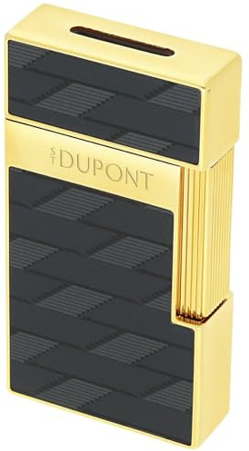 S.T. Dupont 025079 Feuerzeug Biggy Monogram 1872 Schwarz