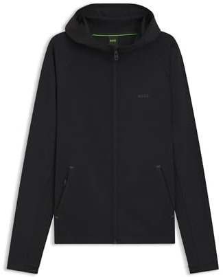 BOSS Mens Sicon Active Moisture Managing Hoodie Long Sleeve