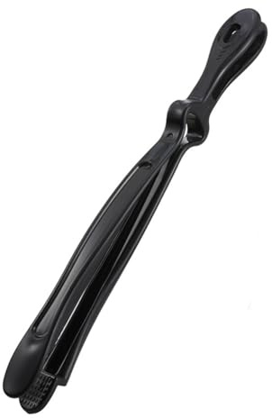 MOLERRI MultiPurpose Anti-Scald Bowl Holder Clip Anti-Scalding and Anti-Slip Artifact with Portable Bag Opener Black