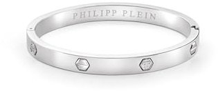 Philipp Plein Unisex Armband Armreif Edelstahl PLEIN CUFF
