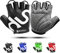 KONVINIT Fahrradhandschuhe Herren,MTB Handschuhe Halbfinger,Radhandschuhe für Rennrad und Mountainbike Atmungsaktiv Rutschfestes,Fahrrad Handschuhe Freizeit für Männer und Damen,Black M