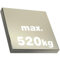 Quadermagnet Neodym Magnet-Quader Extra Stark - Haftkraft bis 800kg - Starke Blockmagnete - Rechteckige NdFeB Magnete, Größe: 100x100x20mm - 520kg Haftkraft
