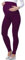 Be Mammy Lange Umstandsleggings aus Viskose Leggings Blickdicht Damen, Maternity Clothing, Ideal für die Schwangerschaft BE-02 (Pflaume, XL)