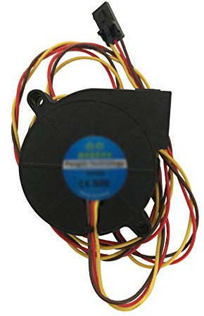 2-Pack Long Lifetime 3wires 50x50x15mm DC Fans DC 5V Cool Blower Fan 5015 Extruder Hotend Cooler Front Hotend Fan for Prusa i3 MK3 MK3S MK2/2.5 3D Printer