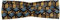 ABAKUHAUS japanisch Halstuch Bandana Kopftuch, Themed Traditionelle Vögel Orientalische Kultur Drucken, Elastisch und Angenehme alltags accessories, Sand Braun Blau Grau
