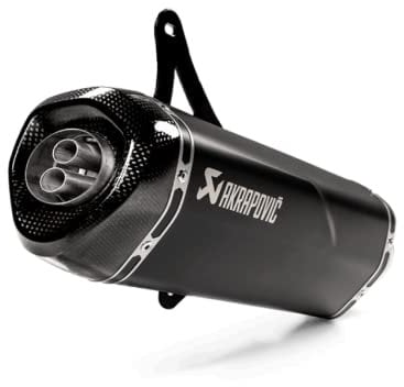 Akrapovic Slip-On Line Endschalldämpfer (Black/black)