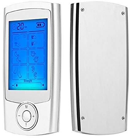 TENS apparat +TENS-enhet Muskelstimulator - SweTens pocket + EMS-muskelstimulator, 2 oberoende kanaler, 20 intensitetsnivåer, 8 massagetyper + 16 lägen Bäst i test