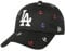 New Era 9Forty Kids Anchors Dodgers Cap Basecap Baseballcap Curved Brim Kindercap LA Los Angeles (Youth (52-56 cm) - schwarz)